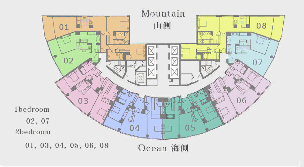 ナウルタワー間取り図