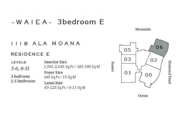 Waiea ワイエア 2306号室