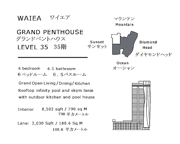 ワイエアの売り物件 グランドペントハウス