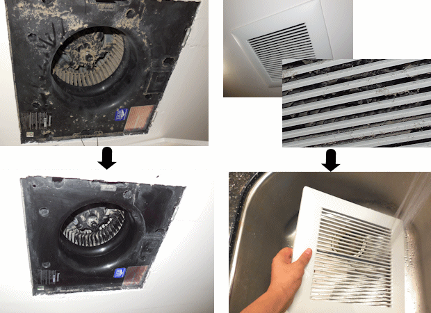 ハワイ不動産の換気扇の汚れ