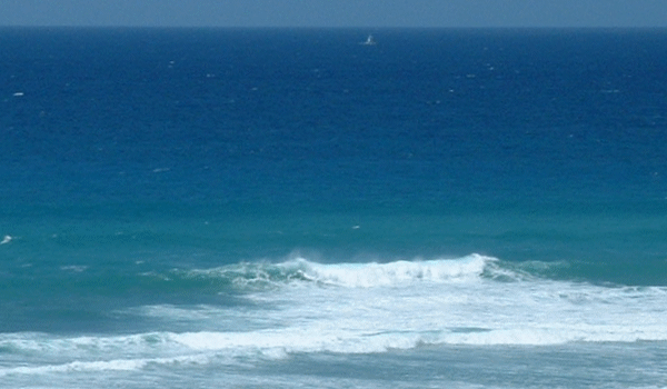 ハワイの海