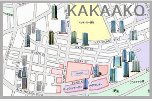 カカア ココンドミニアム 地図